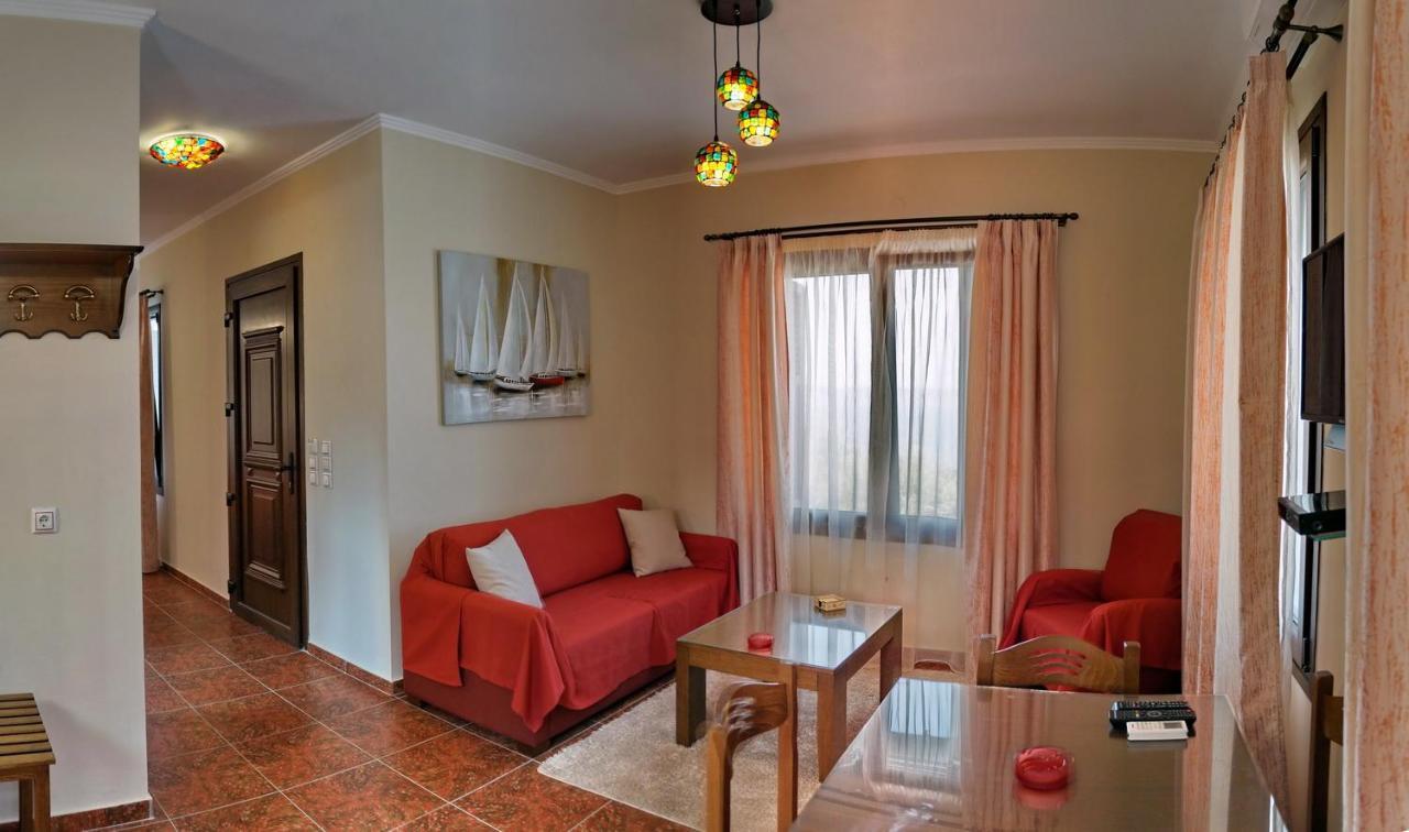 Villa Ktima Kiourelioti Skala Sykamineas Exterior foto