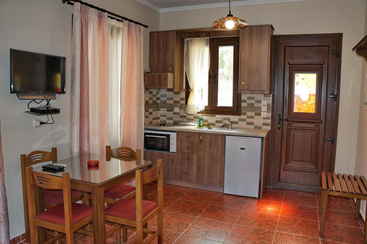 Villa Ktima Kiourelioti Skala Sykamineas Exterior foto